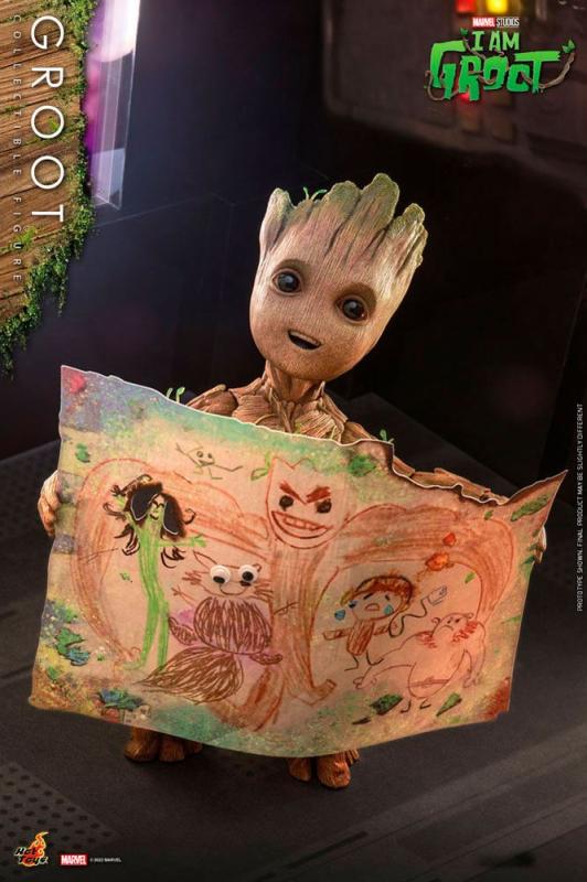 I Am Groot: Groot 26 cm Action Figure - Hot Toys