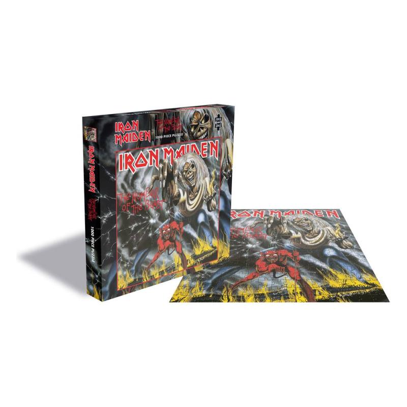 Iron Maiden Rock Saws Jigsaw Puzzle The Number Of The Beast (1000 pieces) 1