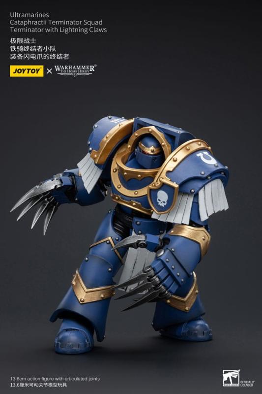 Warhammer The Horus Heresy Action Figure 1/18 Ultramarines Cataphractii Terminator Squad Terminator 4