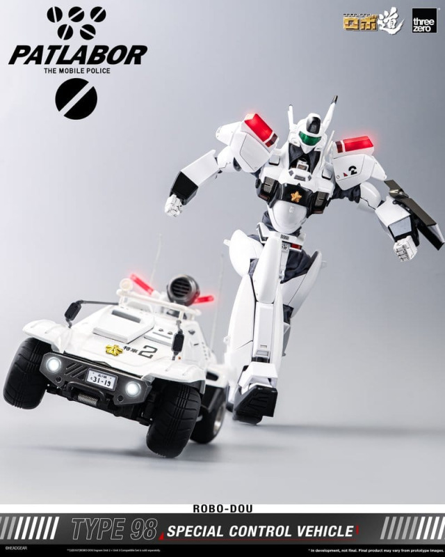 Mobile Police Patlabor ROBO-DOU Type 98 Special Control Vehicle 10 cm 6
