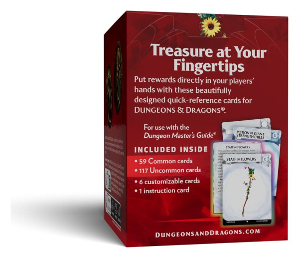 Dungeons & Dragons RPG Reference Cards - Magic Items (Common and Uncommon) *English Version* 1