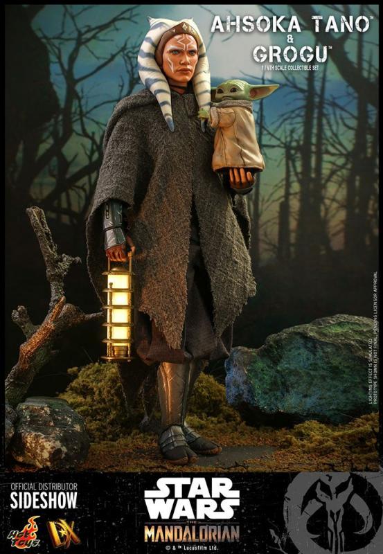 Star Wars The Mandalorian: Ahsoka Tano & Grogu 1/6 Action Figure - Hot Toys