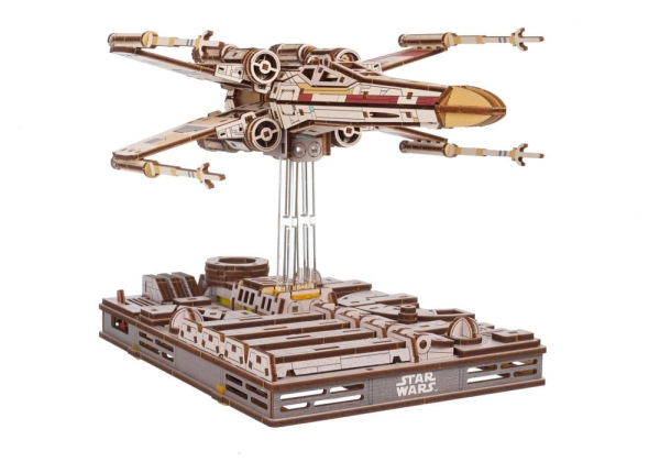 Star Wars 3D Wooden Puzzle Luke Skywalker's X-Wing Starfighter 5