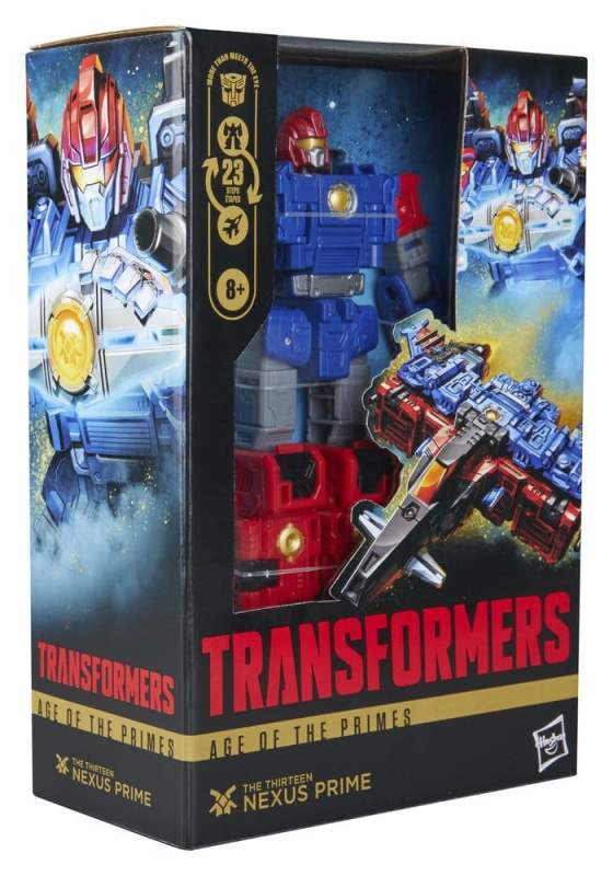 Transformers Age of the Primes Voyager Class Action Figure The Thirteen: Nexus Prime 16 cm 12