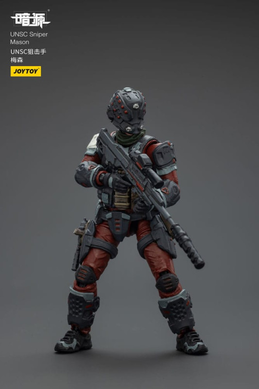 UNSC Dark Source Action Figur Sniper Mason 7 cm 6