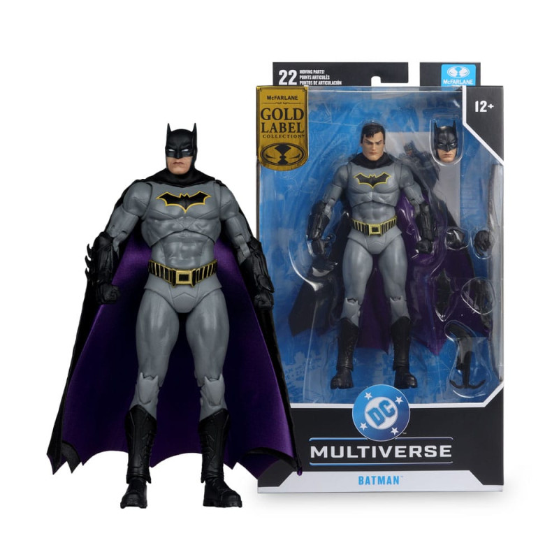 DC Rebirth DC Multiverse Action Figure Batman (Gold Label) 18 cm 5