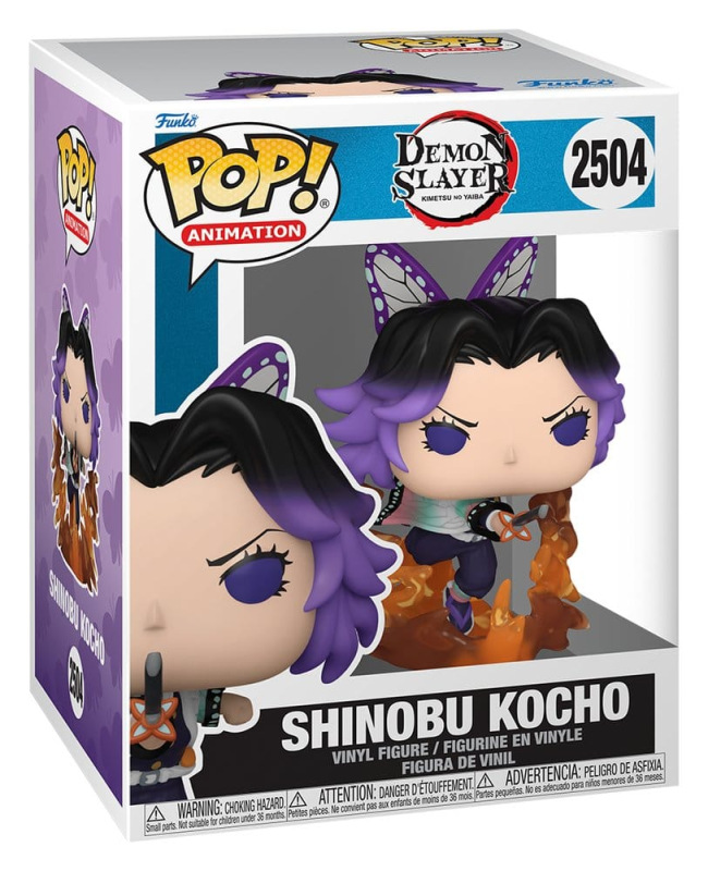 Demon Slayer: Kimetsu no Yaiba - The Movie POP! Premium Vinyl Figure Shinobu 9 cm 1