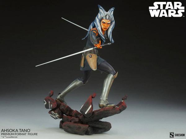 Star Wars: Ahsoka Tano 1/4 Premium Format Statue - Sideshow Collectibles