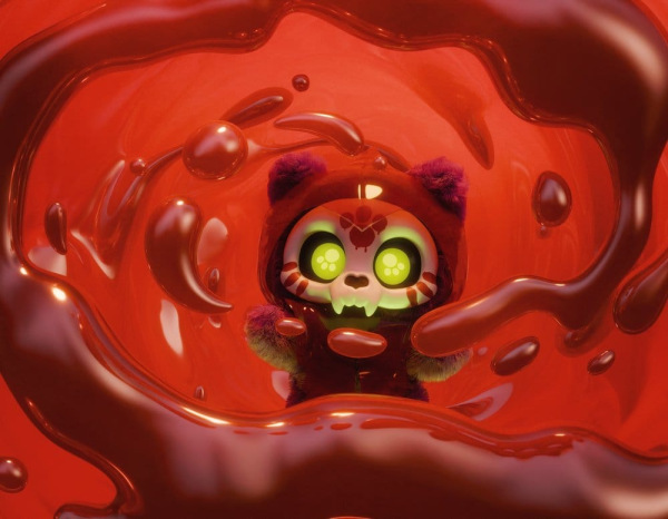 Little Skull Sorcerers Keychains Blind Box Display (4) 1
