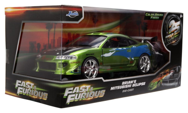 Fast & Furious Diecast Vehicle 1:24 Anniversary Mitsubishi 19 cm 12