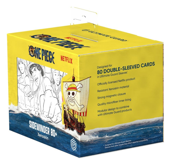 Ultimate Guard Sidewinder 80+ Xenoskin NETFLIX ONE PIECE - Sketch 6
