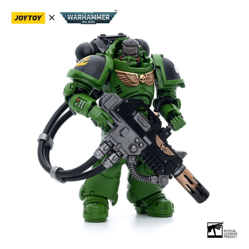 Warhammer 40k Action Figure 1/18 Salamanders Eradicators Brother T'Kren 12 cm