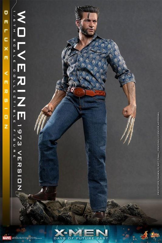 X-Men Days of Future Past Movie Masterpiece Action Figure 1/6 Wolverine (1973 Version) Deluxe Versio