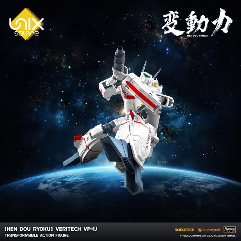 Hen Dou Ryoku Veritech Diecast Action Figure VF-1J 21 cm