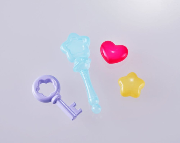 Magical Sisters Lulutto Lilly Proplica Replica Stattoneoneon & GlassHeart HopePact Set 25 cm 8