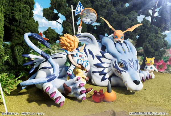 Digimon Adventure G.E.M. Series PVC Figure Garurumon & Ishida Yamato 25 cm (Repeat) 6