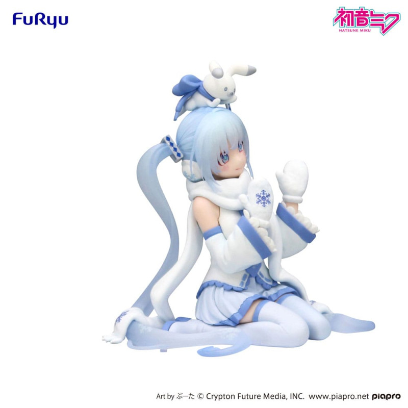 Hatsune Miku Noodle Stopper PVC Statue Snow Miku Sky Town 10th Ver. 15 cm 7