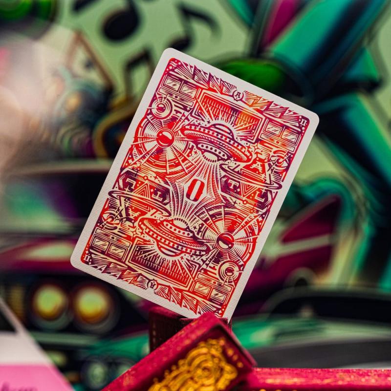 Outcast Playing Cards Red Velvet 7