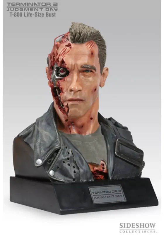 Terminator 2 : Sideshow Collectibles T-800 Life Size Bust