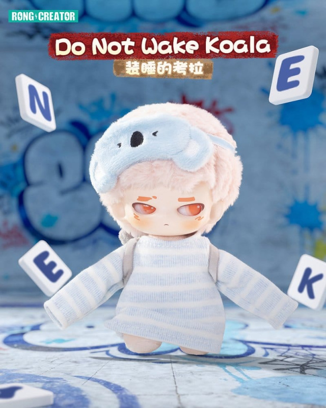 Neekyio Silent Beast Plush Keychain 15 cm Blind Box Display (6) 1