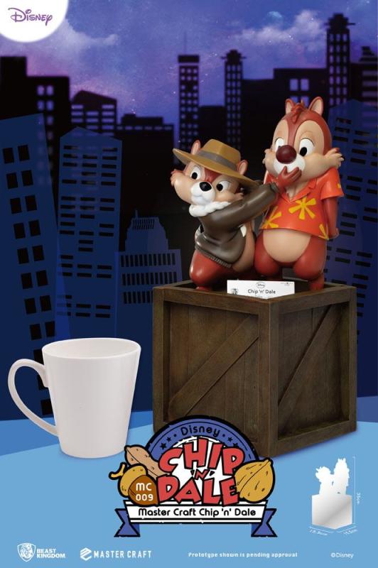 Chip 'n Dale Rescue Rangers 35 cm Master Craft Statue - Beast Kingdom Toys