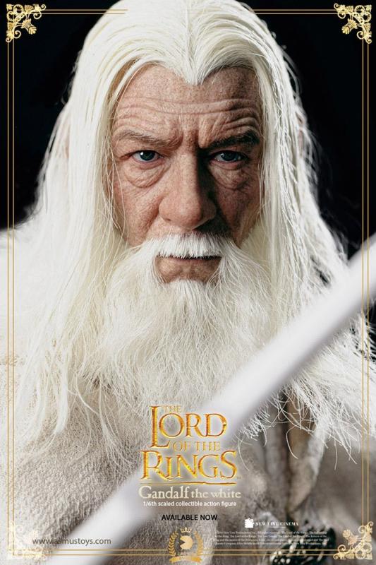 Lord of the Rings The Crown Series: Gandalf the White 1/6 Action Figure - Asmus Toys