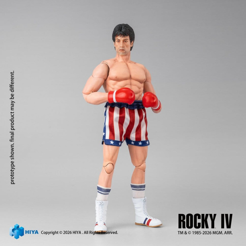 Rocky IV Exquisite Super Series Action Figure 1/12 Rocky Boxer Version 16 cm 1