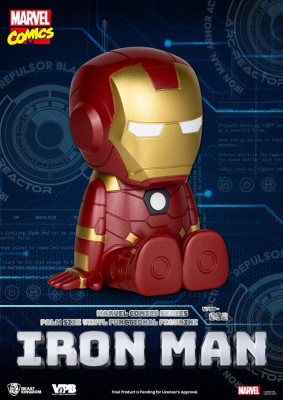 Classic Marvel Comics Piggy Vinyl Bank Iron-man 12 cm 1