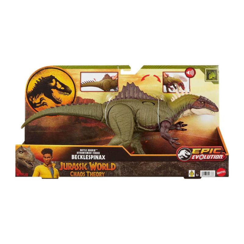 Jurassic World Epic Evolution Action Figure Battle Roarin Becklespinax 43 cm