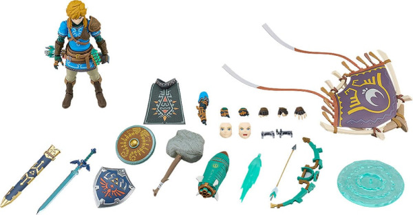 The Legend of Zelda Tears of the Kingdom Figma Action Figure Link Tears of the Kingdom Ver. DX Editi 1