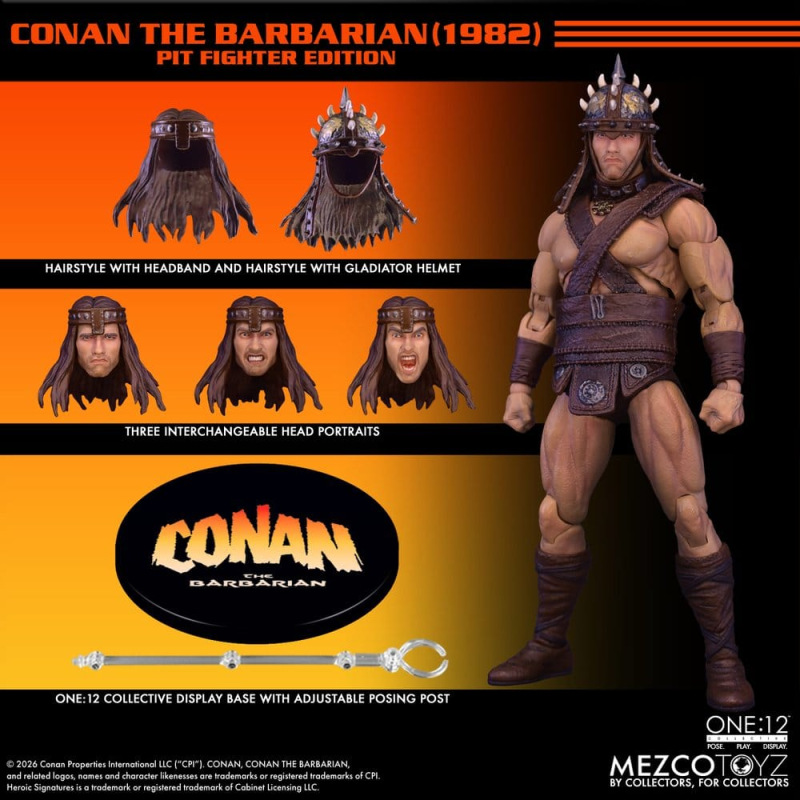 Conan the Barbarian One:12 Collective Action Figure 1/12 Conan (Pit Fighter Edition) 16 cm 11