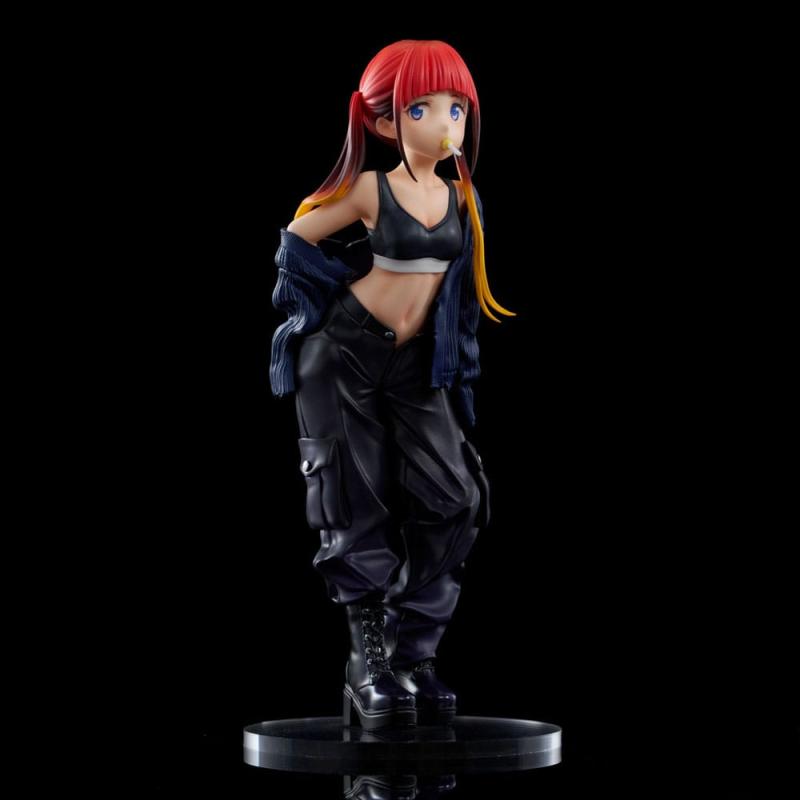 Gridman Universe Zozo Black Collection Statue PVC Chise Asukagawa 21 cm