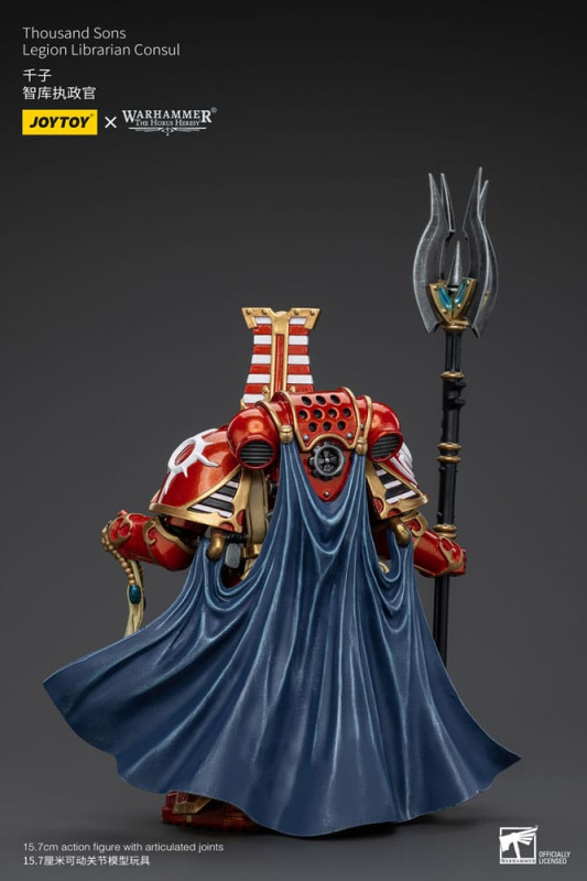 Warhammer The Horus Heresy Action Figure 1/18 Thousand Sons Legion Librarian Consut 16 cm 3