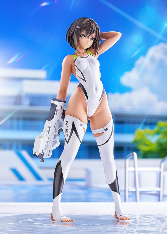 Arms Note PVC Figure 1/7 Buchou-chan of the Swimming Club White Swimsuit Ver. 22 cm 7