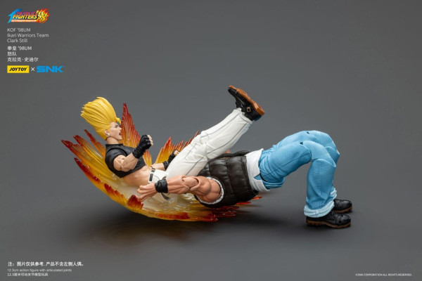 The King Of Fighters '98 Action Figure Hero Team Clark Still 12 cm 2