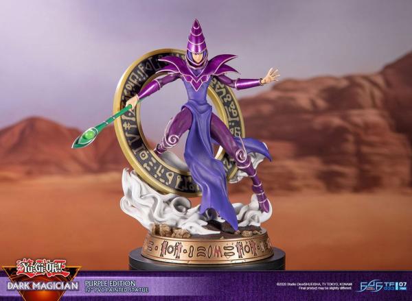 Yu-Gi-Oh! PVC Statue Dark Magician Purple Version 29 cm