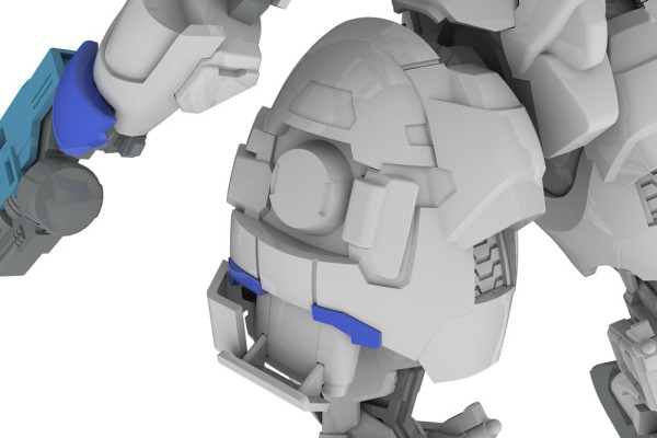 POWERDoLLS2 Plastic Model Kit 1/48 X-4+C (PDF-C701) PLD 13 cm 5
