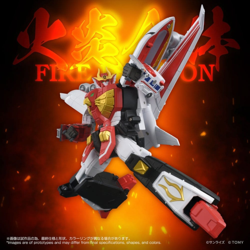 Brave Command Dagwon Toyrise Action Figure Fire Dagwon 18 cm 6