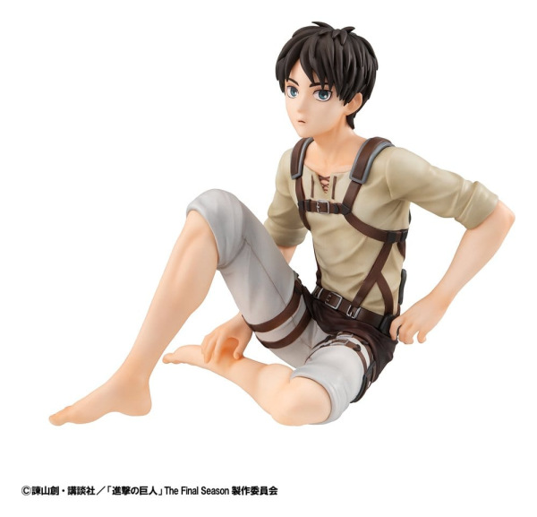 Attack on Titan G.E.M. Series PVC Figures 2-Pack Eren Yeager & Squad Captain Levi Palm Size 2