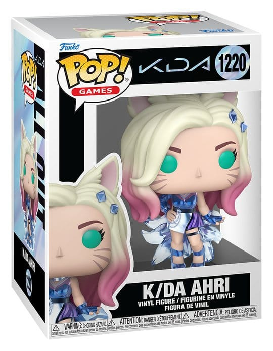 League of Legends POP! Games Vinyl Figure K/DA Ahri 9 cm 1