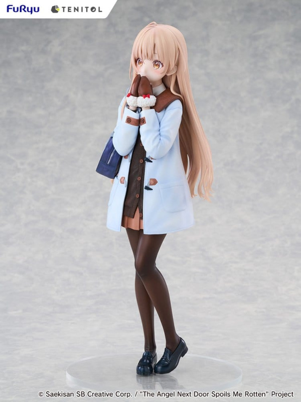 The Angel Next Door Spoils Me Rotten Tenitol Tall PVC Figure Mahiru Shiina Winter clothes Ver. 30 cm 3