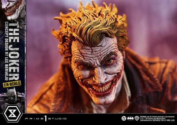 DC Comics Ultimate Premium Masterline Series Statue 1/4 The Joker (Concept Design by Lee Bermejo) 53 5