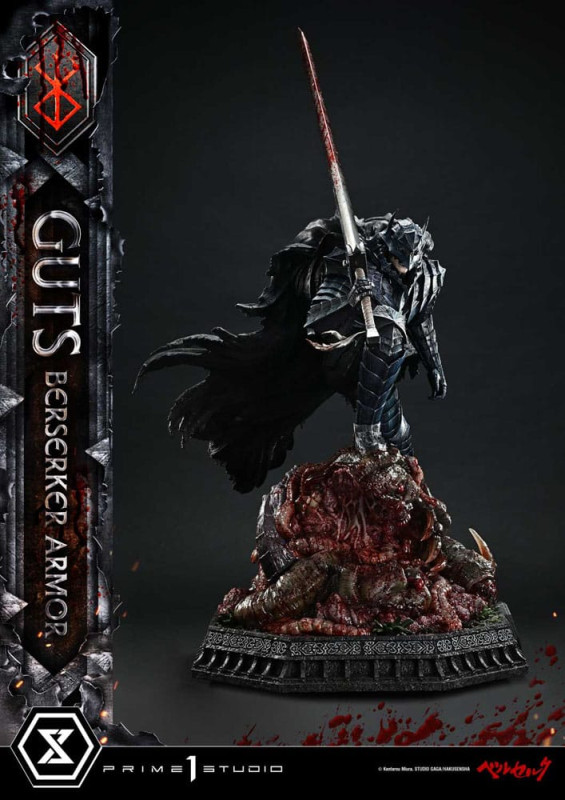 Berserk Ultimate Premium Masterline Series Statue 1/4 Guts, Berserker Armor Grunbeld vs. Guts Deluxe 12