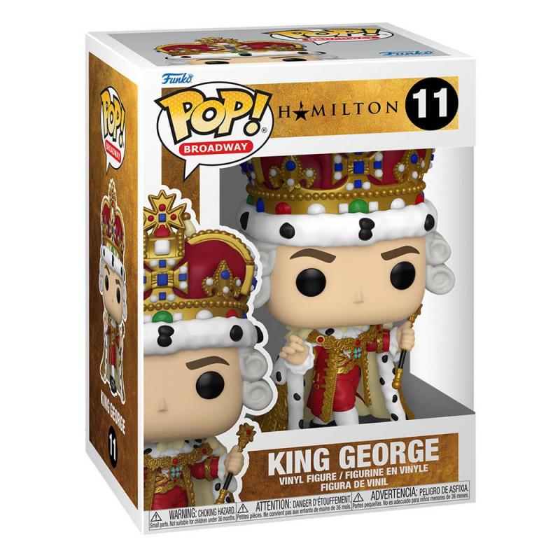 Hamilton: King George 9 cm POP! Broadway Vinyl Figure - Funko