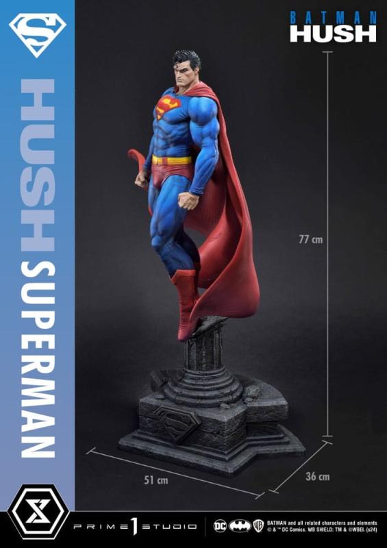 DC Comics Premium Masterline Series Statue 1/4 Batman: Hush (Comic) Superman Bonus Version 77 cm