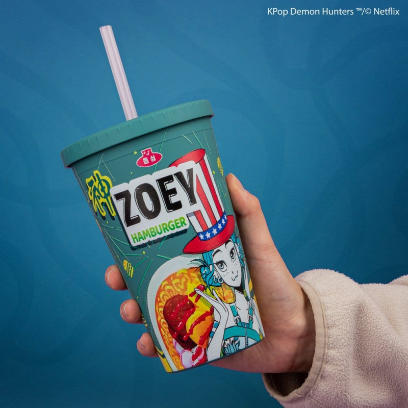 KPop Demon Hunters Tumbler Zoey Hamburger 1