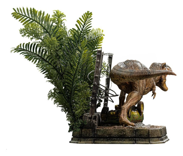 Jurassic Park Icons Statue T-Rex Breakout Set A 17 cm 4