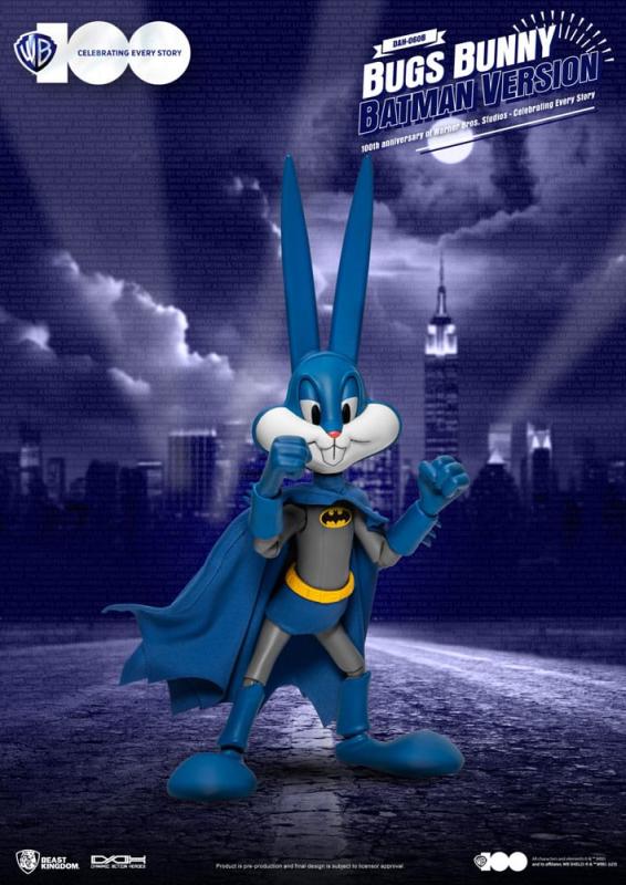 Warner Bros. Studios 100th Anniversary: Bugs Bunny Batman Ver. 1/9 Action Figure - BKT