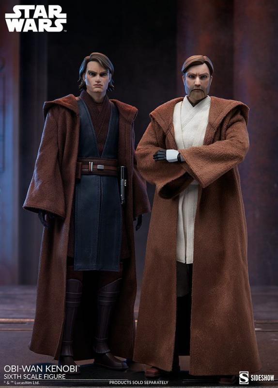 Star Wars The Clone Wars: Obi-Wan Kenobi 1/6 Action Figure - Sideshow Collectibles