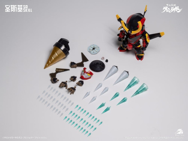 Gurren Lagann Chibi Model Kit Chibi-style Super Articulated 13 cm 11